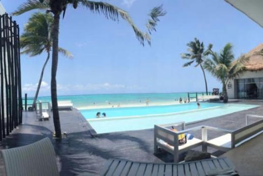 Beachside Corasol El Amanecer De Frida Para 2 Personas Playa del Carmen Exterior photo