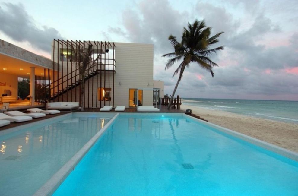 Beachside Corasol El Amanecer De Frida Para 2 Personas Playa del Carmen Exterior photo